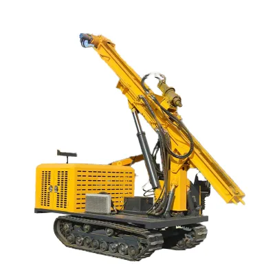 Construction Engineering Hydraulic Ramming Pile Driver Mini Rotary Crawler Pile Driving Machine for Open Use