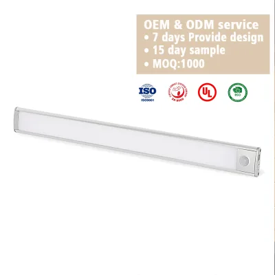 Custom Lighting Vietnam Factory Smart LED Cabinet Light Battery Modern Magnetic Motion Sensor Wall Lamp Kitchen CE Certified
