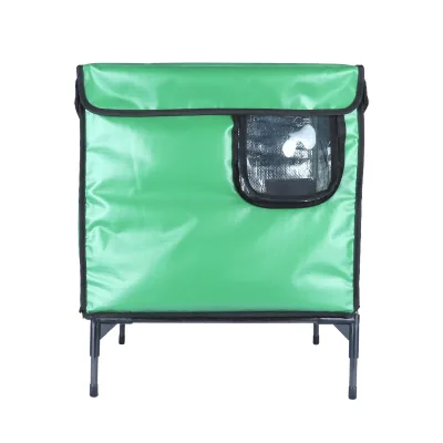 Heated Cat House Large Capacity Thermal Insulated Waterproof Foldable Oxford Outdoor Cat Shelter