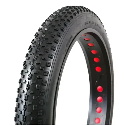 New Trend Black Fat Bike Tire 26x4.0 With Big Discount Mountain Tire for Bike 35%/45% Rubber Content Bicycle Parts