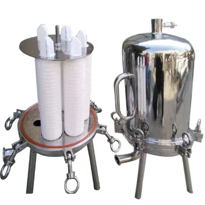 Liquid Filter Housing 304 316L SS Construction for Corrosion Resistance Higher Flow Rates