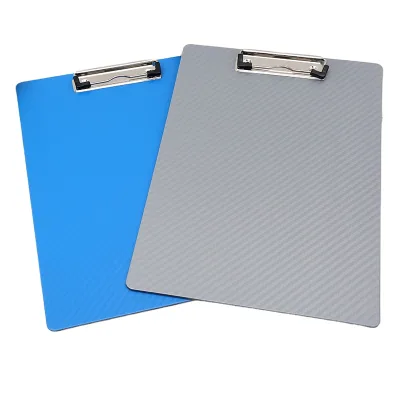 Stationery Double Sided Menu Clip Board, Custom Waterproof 4x6 A3 A4 Folding Nursing Wooden Aluminum Storage Clipboard