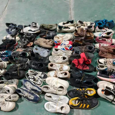 Preloved Men Sports Shoes Grade a Sorted Used Athletic Shoes Wholesale Bulk Running Training Casual Shoes