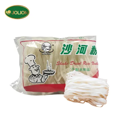 JOLION 5MM Wholesale Organic zero Calorie Premium Fresh Wide Soup Vietnamese Thai Pho Dry Rice Noodles Bulk