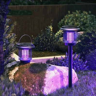 Solar Mosquito Light Outdoor Lawn Garden Outdoor Waterproof Electric Shock Mosquito Repellent