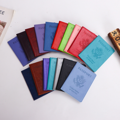 Wholesale Passport Holder Cover Colourful PU Leather Passport Holder case Functional Travel Passport Holders