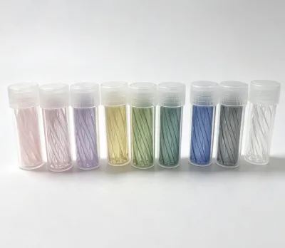 Glass Spiral Tube Tips 12x30mm Support Straight Straw Tube Joint Tip Rolling Paper Accessories
