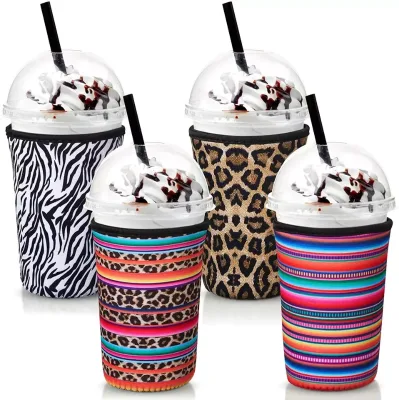 Fashion Design Customized Waterproof Insulated Sublimation Neoprene Coffee Cup Sleeve