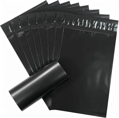 Custom Purple Mailing Bags for Shipping Envelopes Stay Flat for Post Logistics Parcel Photo Mailers Packaging Rigid