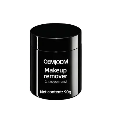 OEM Cleansing Balm Enriched Squalane Jojoba Oil Dissolve Full Makeup Quick Emulsify Gentle Makeup Remover Balm