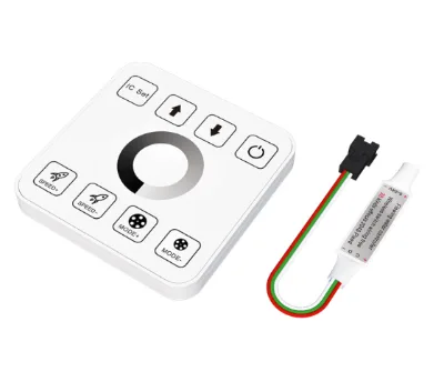Mini RF Wireless LED Strip Controller, Single Color Chase Running Turn/off Backflow Effect Mini LED Dimmer for Wholesale
