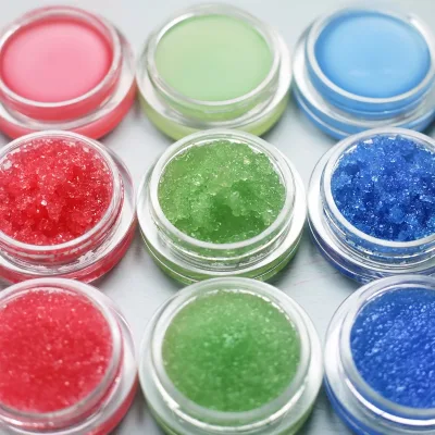 Wholesale 2 in 1 Lip Care Set Hydrate Soothing Primer Lip Mask Exfoliating Moisturizing Organic Fruit Lip Scrub and Balm