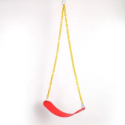 Durable Metal Indoor/Outdoor Children's Swing Board Iron Chain Eva Soft Board for Home School Garden for Kindergarten Daycare