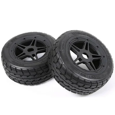 170mm  Pentagonal Star On-road Wheel Tires Set for 1/5  Rc Buggy On-road Car Parts