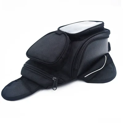 Hot Sale Motorcycle Magnetic Touch Screen Navigation Fuel Tank Bag Dustproof Locomotive Rider Waist Bag Motorcycle Saddlebag