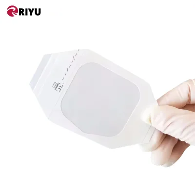 Waterproof Medical PU Transparent Self-adhesive CE Certified Breathable Comfortable Customizable Size IV Cannula Fixing Dressing