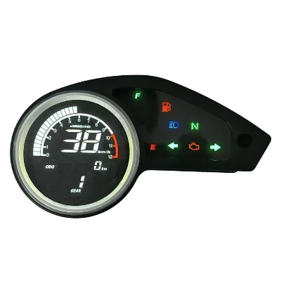 HAWK DLX 250CC Digital Speedometer Meter New Condition VA Screen Motorcycle Fuel Meter