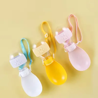 Wholesale New Outdoor Portable Pet Water Bottle Easy to Clean Pet Supplies