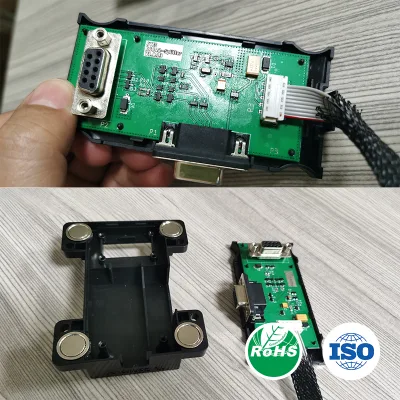 OEM ODM Custom OTIS Data Solution Gateway Door Sensor Elevator Sensors with PCB Magnet Black Plastics Injection Molding Parts