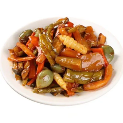 Sauce Pickles 1kg Assorted Vegetables Small Radish Cucumber Jinzhou Lily Side Dishes Mason Jar Food Go Rice Northeast-style