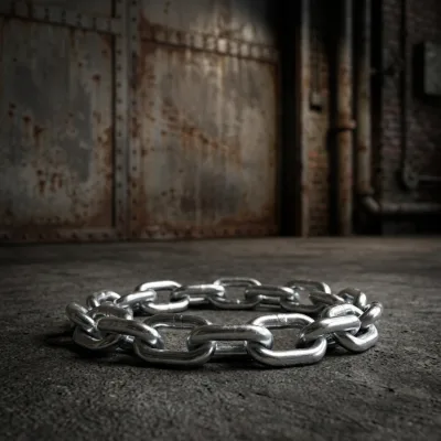 Manufacturer NACM96 Industrial G43 Electro Galvanized Link Chain US Standard Chain