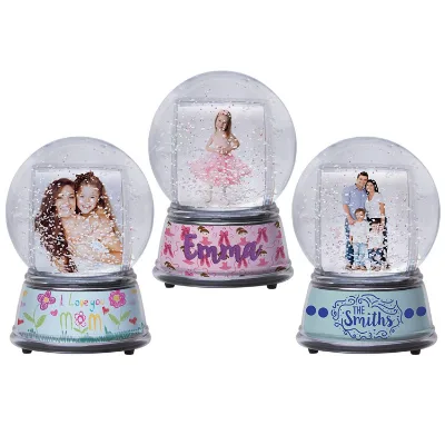 Custom Made Snow Globes with Music