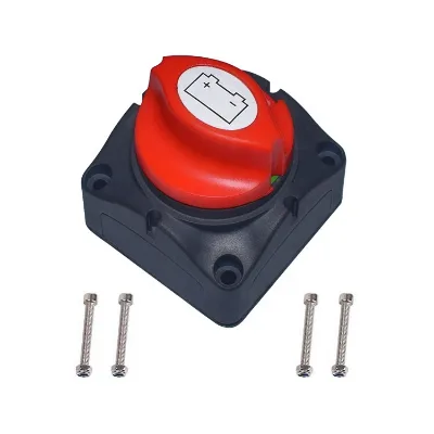 ARL ARL701 48V 300A Red+Black Power Switch with 1000A Cranking Rating for Yacht RV Car Modification