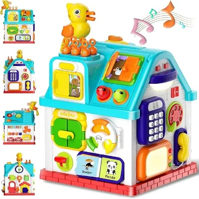 20 in 1 Musical Learning House Baby Montessori Sensory Toys Educational Activity Toy