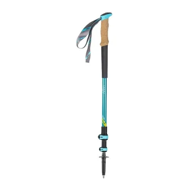 Ultralight Carbon Fiber Telescopic Trekking Pole Adjustable Lightweight Hiking Stick Crutch for Mountain Climbing Walking