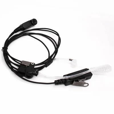 KAC-A01-EX air Tube Earpiece Headset Earphone Microphone Headphone for Excera EP8100 Digital Radio Walkie Talkie
