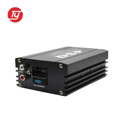 Professional Manufacturer's 4-Channel Car Audio DSP Amplifier  Class AB with Aluminium Material Combination Equalizers Phone APP