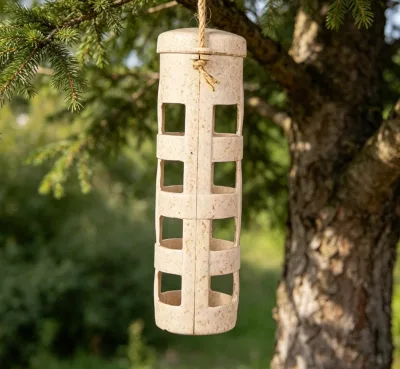 Manufacturer Biodegradable Custom Wild Bird Feeder Fat Ball Food Feeder