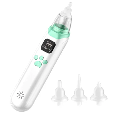 Baby Nasal Aspirator Electrical Low Noise Gentle Clean Rechargeable Nose Electric Nasal Aspirator