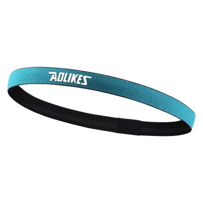 Gym Colorful Sports Headband Knitting Elastic Anti-slip and Anti-perspirant Protective Running Basketball Custom Headbands