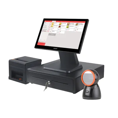 The Manufacturer Produces a Batch of Cash Registers at the Sales Point of Android Win Terminal