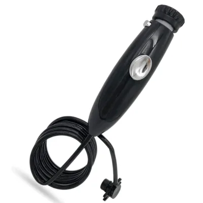 Oral Hygiene Accessories Water Hose Plastic Handle Black