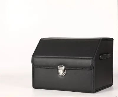 Various Styles Container for Auto Cargo Box Foldable Leather Storage Bin