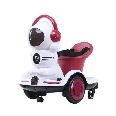 Children's Electric Balance Car Remote Control Rotating Car Can Sit Boys and Girls Go-karting Music Lighting