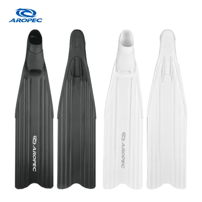 AROPEC Long Blade Freediving Fins Custom Logo Polypropylene Composite 4mm Stiffness Flexible Professional OEM ODM High Thrust