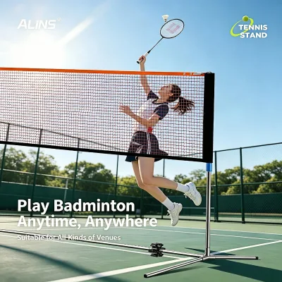 ALNS All-Weather Competition Volleyball Net Eco-Friendly High Tensile Polyester Metal Fabric for Year-Round Outdoor Beach