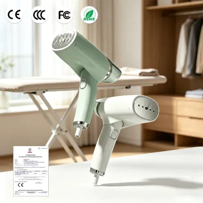 Electric Mini Handheld Garment Steamer 1000W Foldable Travel Steam Iron 100ml Tank Fast Heat for Hotel Use