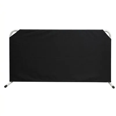 140*75cm Table Tennis Barrier Detachable Baffle Oxford Cloth Galvanized Steel Frame Table Tennis Surrounding Metal Frame