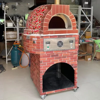Good Quality Outdoor Portable Pizza Oven with Stone Plate