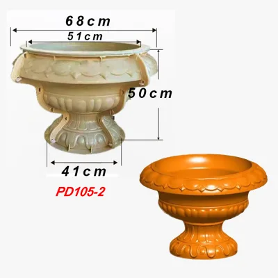 Factory Wholesale Cheapest Product Durable Reusable Cement Flowerpot Mold Abs Pot Mold Plastic Flower Pot Mold for Concrete