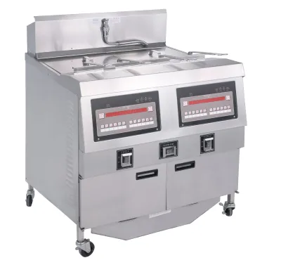 High-quality Chips Open Fryer Fries Machine Open Fryer Potato Price Stainless Steel Kitchen Equipment Deep Fryer