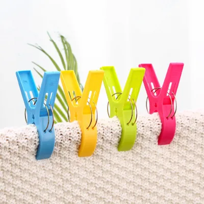 Homeuse Powerful Precision-Made Lightweight Clothes Drying Clamp for Quilts Windproof Plastic Bed Sheet Multifunctional Nonslip
