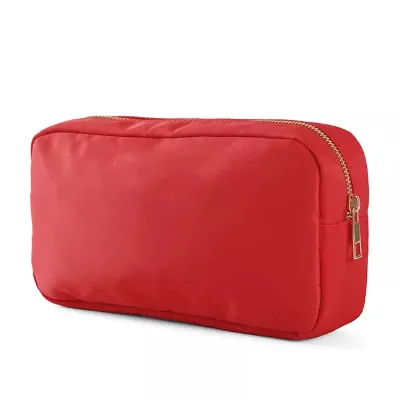 Nylon Small Makeup Bag Cute Makeup Bag Cosmetic Zipper Pouch Purse Waterproof Travel Bag Makeup Brush Organizer for Women