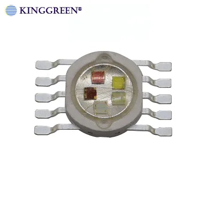 High Quality 10PIN 5W /15W  RGBWY 5 Color in 1 LED Light Source