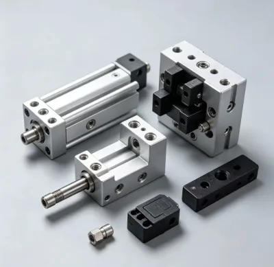 High Tolerance CNC Machining Automation Support Bracket Brass Alloy Parts for Automated Production Line Auxiliary Device