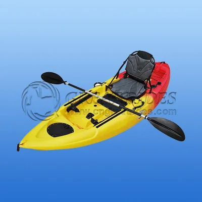 High Quality Manual Operation Fishing Kayak Plastic Material Single Paddle for Sale